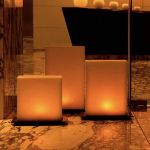 Rectangle Wax Luminarie 10"x 5"